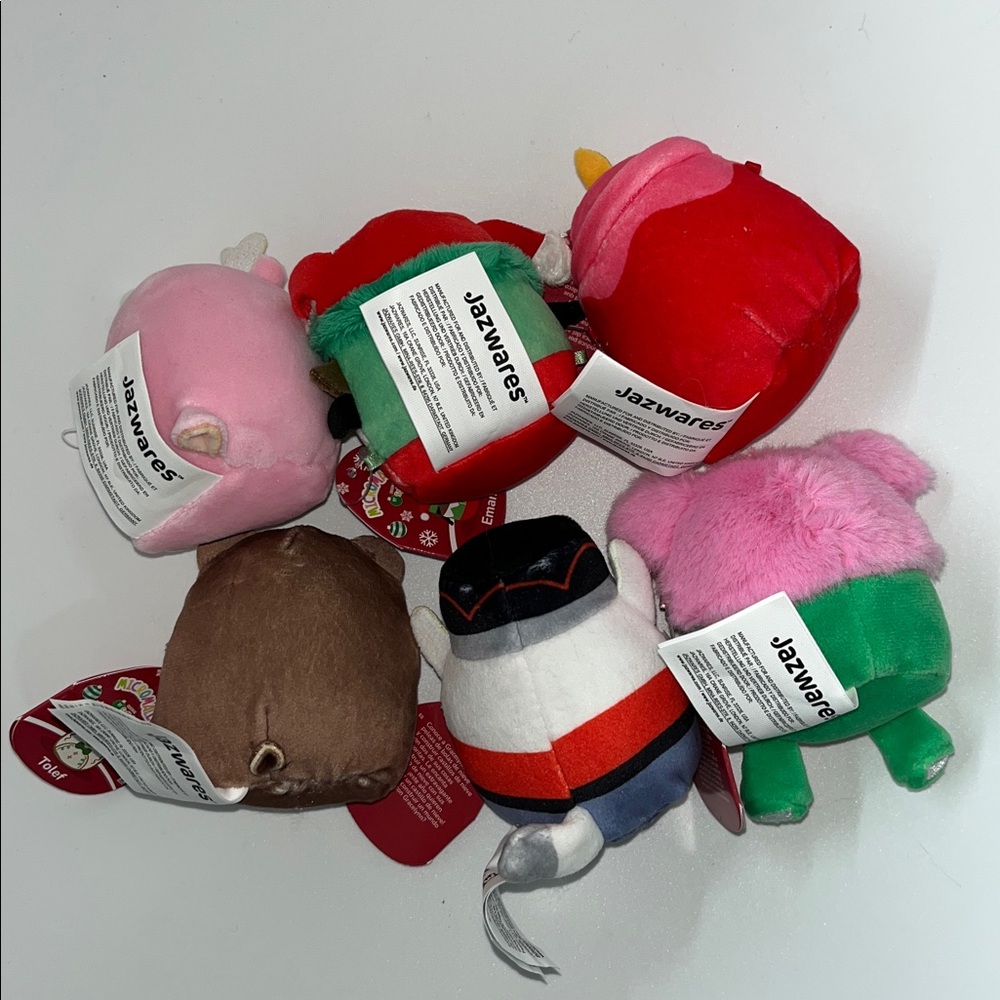 Squishmallows Micromallows Holiday Collection - NWT - Picture 2 of 2
